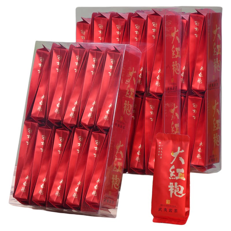 武夷山特级大红袍茶叶小袋装一斤