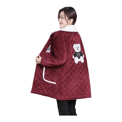 2024新款冬季加绒罩衣川渝