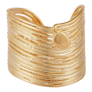 【明星同款】GASBIJOUX珈思爆款海浪女士戒指小众轻奢高级感精致