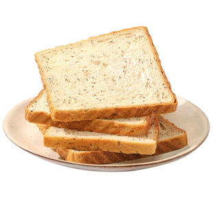 奇亚籽全麦面包整箱早餐0学生脂营蔗糖吐司养零食休闲食品餐小吃