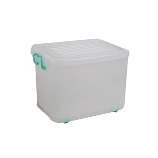 加厚惠而信整理箱多功能储物箱衣服收纳箱玩具收集箱食品级箱带轮