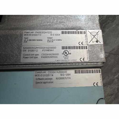 议价伟肯NXS00035变频器NXS00035G2H1SSSA1适用