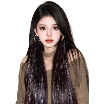 丝丝不凡高温丝修颜减龄接发片