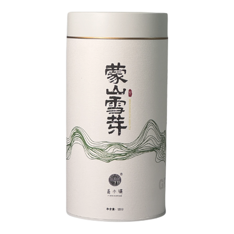 品小满蒙山雪芽一级120g罐装