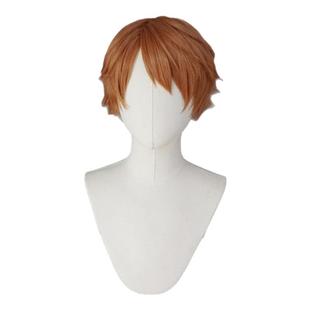 【第二氏】乙女 未定事件簿 夏彦 天才侦探暖米棕少年COS假发 V14