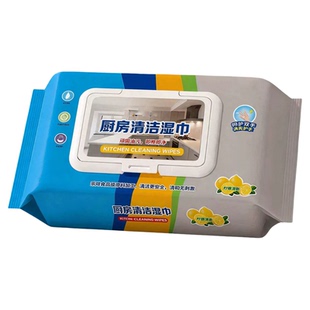 厨房湿巾强力去油污湿巾家用油烟机厨房纸厨房专用抽取清洁湿巾