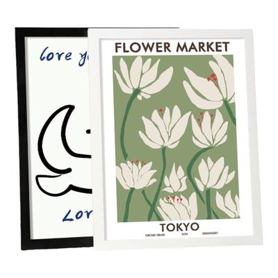 实木相框挂墙油画框空框装裱定制