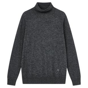 佧茜文高领羊毛针织衫2025冬季新款时尚休闲百搭正肩修身上衣女