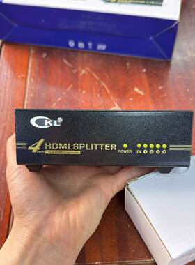 【请询价】全新CkL一进四出HDMl分配器 型号：HD-94