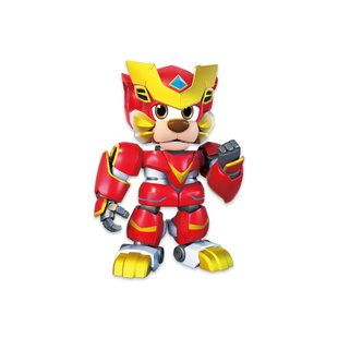 正版星原小宝变形玩具机器人星宝V5战神合体拼装机甲战士男孩儿童