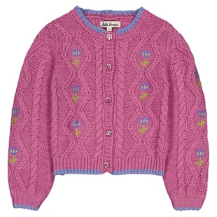 3件5折 Little现货法国hello simone FW25女宝毛衣针织开衫上衣裤