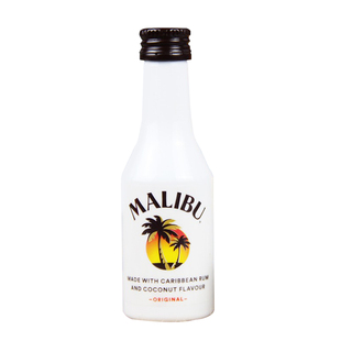 MALIBU 马利宝椰子朗姆酒迷你小酒版 英国进口小瓶洋酒 50ml