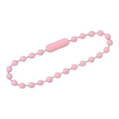 烤漆铁波珠链扣挂件吊牌链