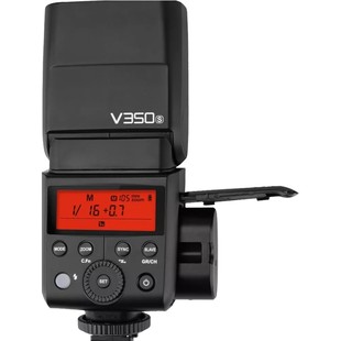Godox神牛V350/V480相机闪光灯小型TTL便携微单适配索尼A7C2佳能R10富士XT5尼康Z63松下外置热靴机顶闪补光灯