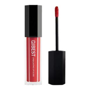 欧美妆裸色显白奶茶色棕色深色吃土色巧克力不掉色不沾杯口红唇釉