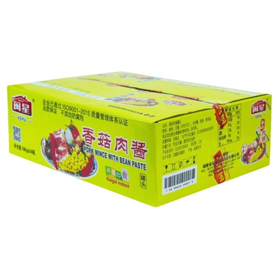 香菇肉酱闽星整箱24罐包邮