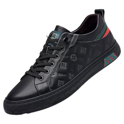 【真牛皮+上线底】男士休闲板鞋