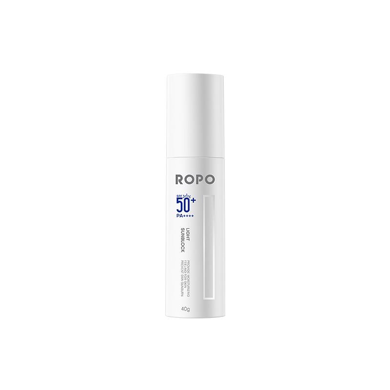 ROPO防晒霜乳物理SPF50+清爽隔离40g