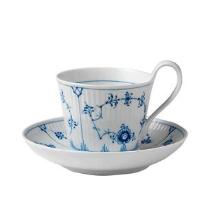 丹麦Royal Copenhagen皇家哥本哈根平边唐草咖啡杯碟下午茶杯茶壶