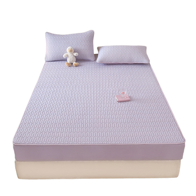 A类母婴级冰丝乳胶抗菌防螨床笠