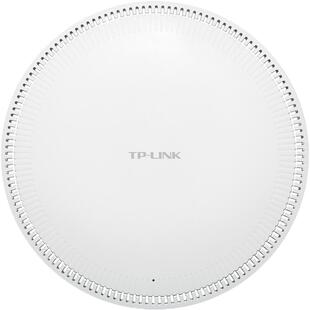 TP-LINK普联AX3000双频wifi6吸顶式无线AP路由器2.5G超千兆网口PoE网线12V电源DC易展Mesh薄圆形室内高速网络