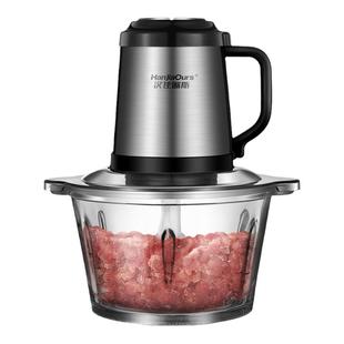 德国汉佳欧斯绞肉机家用电动小型绞肉馅机搅拌机多功能绞菜料理机