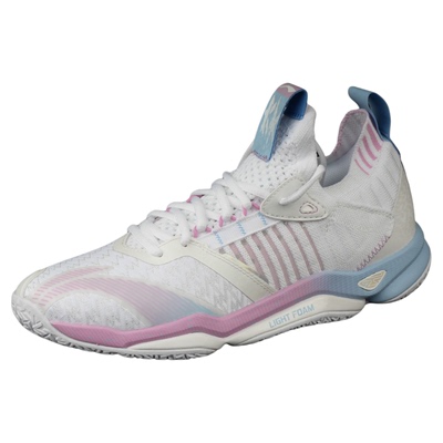 李宁羽毛球鞋突袭4棉花糖配色