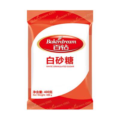百钻冲饮食用400克白砂糖