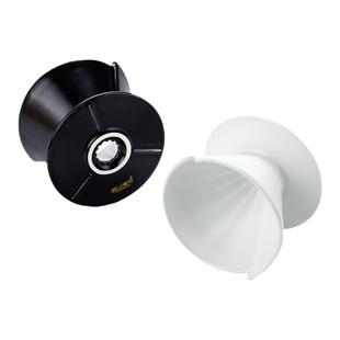 喜山漫物 平转滤杯景德镇高温瓷手冲咖啡滴滤V60小众设计加厚过滤