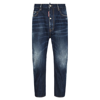 【新品】DSQUARED2/D2次方 2025秋冬男士宽松牛仔裤Big Brother