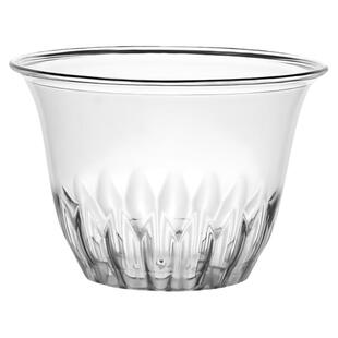 60ml一次性功夫小茶杯防尘收纳杯架透明高档硬塑杯家用办公室泡茶