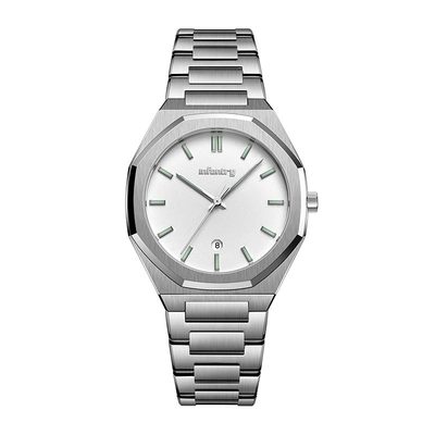 infantry鹰轰昆仑系列手表男款百搭石英男士手表送男友生日礼物