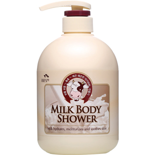 韩国somang所望牛奶沐浴乳家庭装持久保湿滋润留香沐浴露女750ml