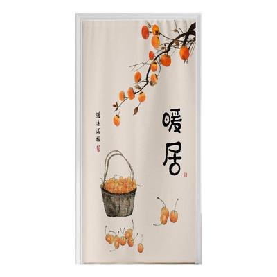 门帘空调房隔断帘魔术贴自粘式