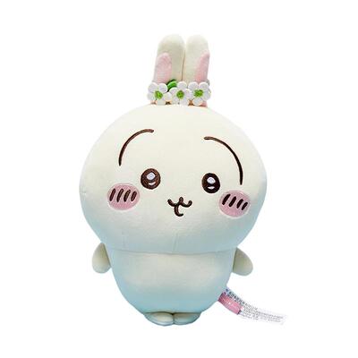 三福吉伊卡哇IP乌萨奇花环公仔25cm 可爱创意毛绒玩具850654