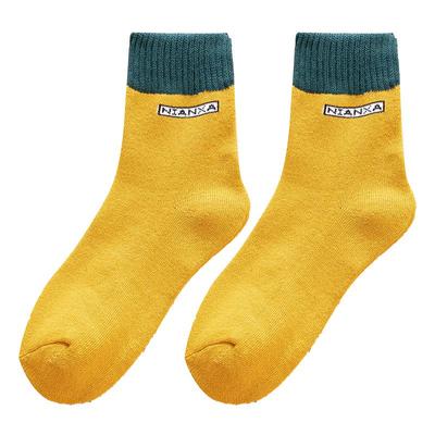 冬季袜子保暖男毛圈袜