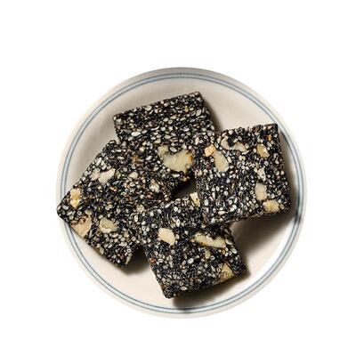 黑芝麻核桃片薄脆好吃零食饼干