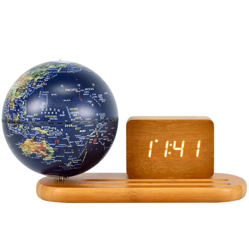 地球仪ar互动地理认知笔筒发光
