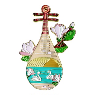 国家大剧院 乐器物语金属冰箱贴钢琴吉他琵琶乐器创意生日礼物