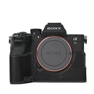 索尼A7M4保护套A7M5相机包A7C2半包A7R5底座A7S3皮套A7CR壳A1配件