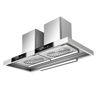 免清洗1200W变频农村柴火灶饭店商用抽油烟机土灶餐饮专用吸油机