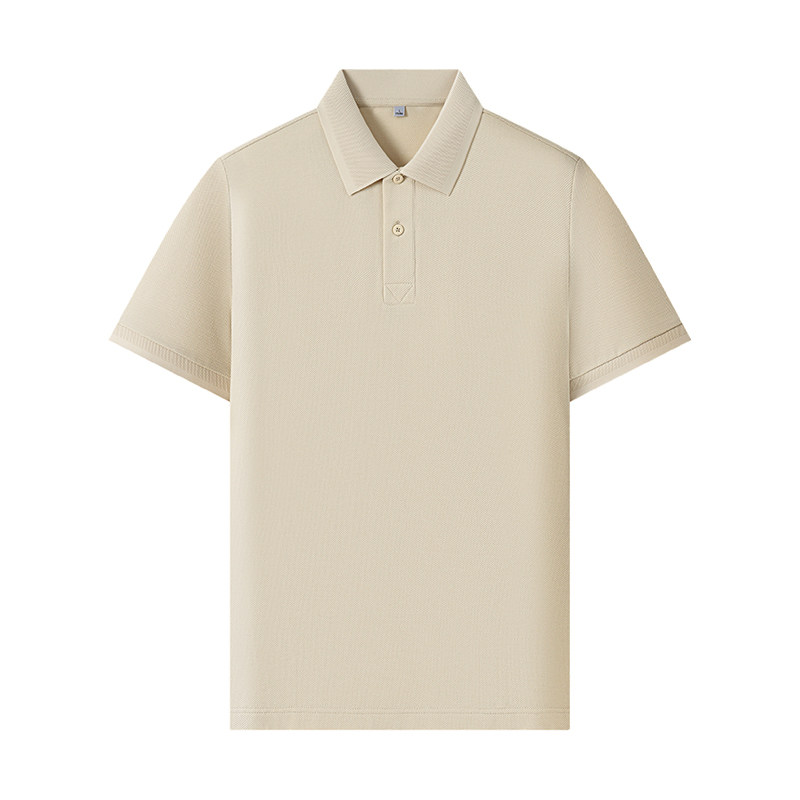 亚麻工作服定制polo衫夏季高端企业领导商务工装文化衫短袖印logo