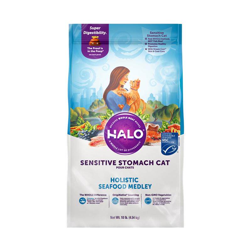 自营美国Halo自然光环成猫粮