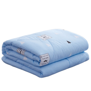 单双人全棉可水洗夏凉被空调被子纯棉夏被棉加厚保暖冬被芯春秋被