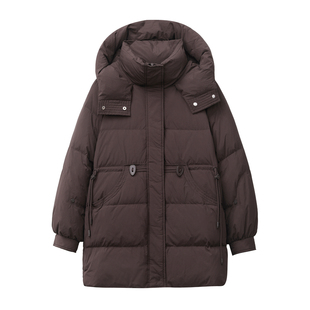 2025新款冬季加肥大码羽绒服女时尚休闲胖mm200斤中长款保暖外套