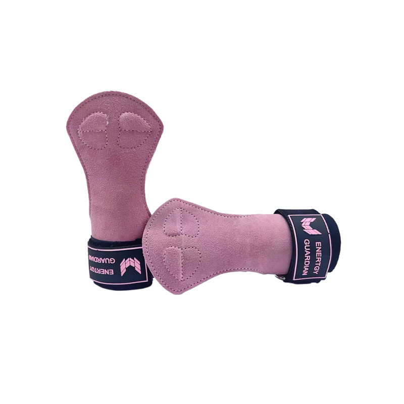 健身助力带牛皮护掌运动护腕手套