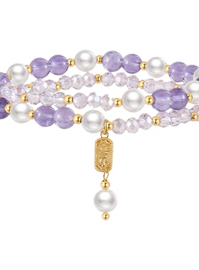 阿吉豆手饰女款时尚水晶手链手串