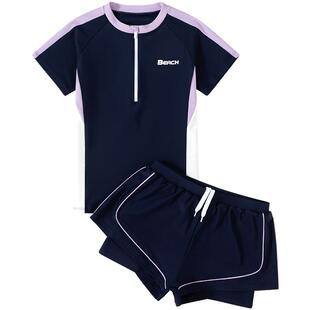 儿童泳衣女童2026新款夏分体游泳衣女孩中大童初中生速干训练泳装