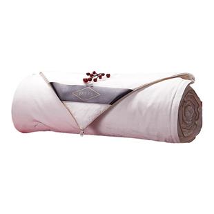 TEVEL/堂皇被子100姑苏锦蚕丝被四季通用二合一子母被芯宿舍冬被