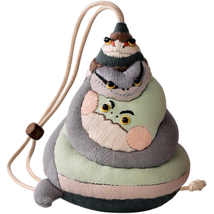 上影元品王的手创三条龙DIY香囊布艺玩偶挂件送人礼物伴手礼送人